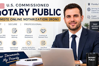 notarize usps form 1583, power of attorney, id, legal document as a notary