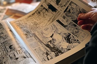 do anime manga comic book illustration manga artist