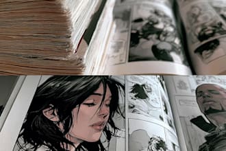 draw anime manga page nsfw comic book illustration