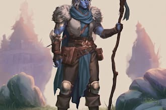 dnd character art and dnd character art