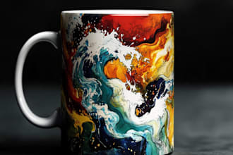 awesome custom mug design