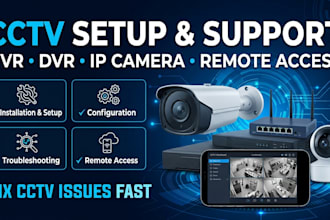 setup cctv camera, hikvision, IP camera, nvr dvr configuration and remote access