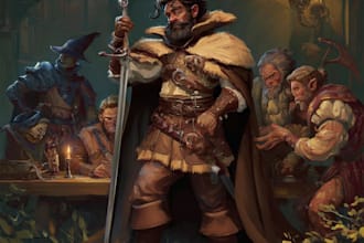dnd character art and dnd character art
