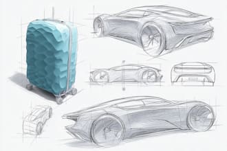 develop an industrial and product design concept by sketches
