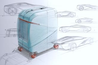 draw detailed line art of any kinds product, food, sketch