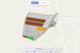 develop land or real estate information management system