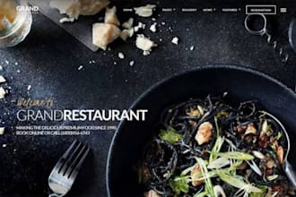build wix restaurant website holiday menu catering online ordering website
