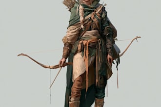 do custom dnd character design