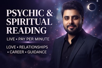 give you a psychic reading for love life and relationships