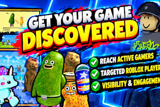roblox game promotion, roblox ads, server, group, targeted gaming advertising