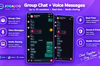 build a real time chat app with react and python backend