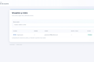 un sistema web o panel administrativo a medida con laravel y mysql