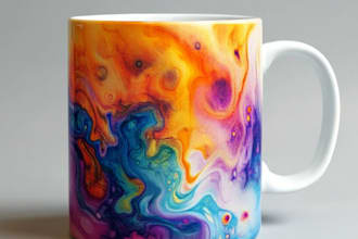 design awesome custom mug design