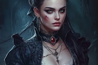 do horror character design