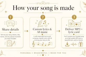 create a personalized occasion song