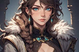 do fantasy charecter design
