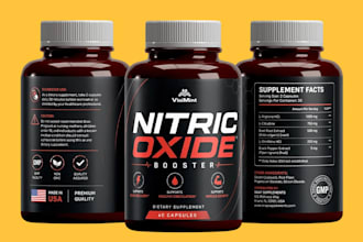 design premium product label and packaging label design