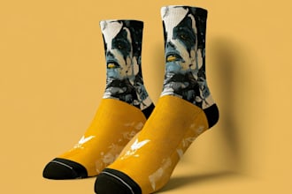 socks design unique socks design