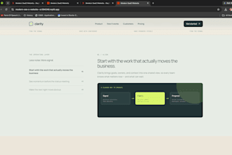 design a saas advanced web for you