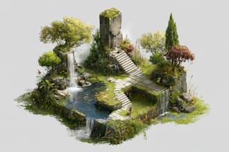 environment concept art landscape design