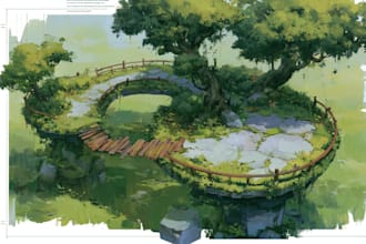 environment concept art landscape design