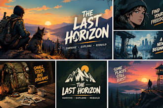 design steam capsule art, game key art, banners and steam assets