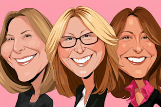 turn your photo into a custom caricature, custom caricature