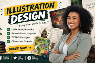 5e rulebook board game layout ttrpg design custom rpg character sheet