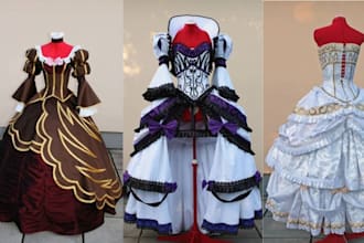 sew custom cosplay costume anime outfit costume halloween custom cosplay suit