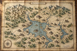 draw a custom story map