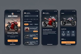 build bike rental booking ride and management app