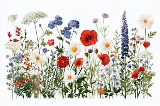 do a botanical illustration