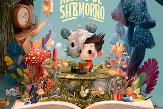 children story book illustration children story book