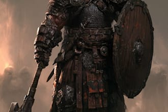 unique dnd character art and dnd character art