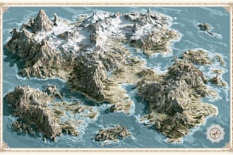 create an epic fantasy map for your novel