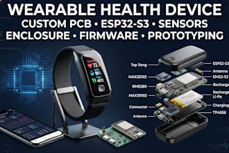 design custom smartwatches fitness trackers and wearable electronics