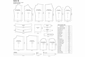 do pattern grading, size grading, garment grading and sewing patterns correction