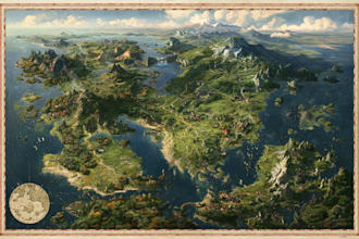 draw a map for your fantasy novel