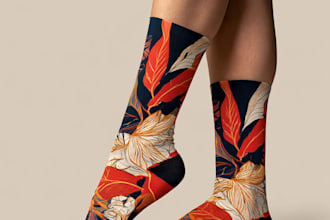 socks design unique socks design