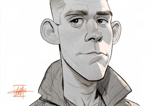 make a portrait sketch for you