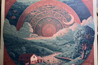 design engrave and print a professional linocut project