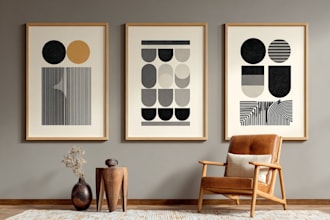 design minimalist wall art for home