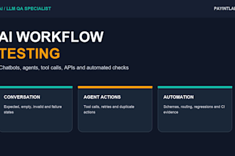 test your payment, checkout, and webhook flows for bugs
