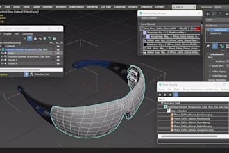 design custom 3d eyewear, glasses and sunglasses