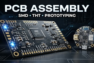 design and assemble pcb for smartwatches, wearables and electronic devices