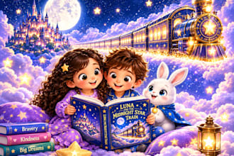 design children story book, child story book