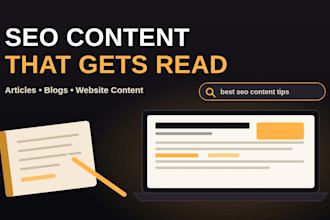 write engaging SEO articles and blogs