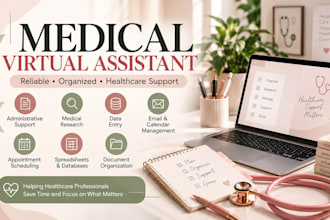 be your medical virtual assistant