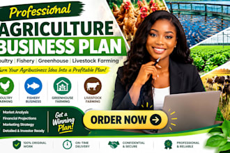 write agriculture poultry fishery greenhouse livestock farming business plan