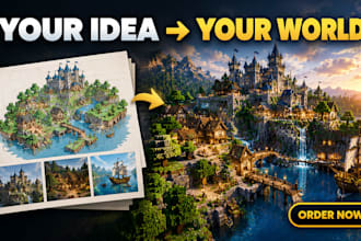 create custom minecraft maps and worlds